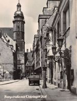 Leipzig Burgstraße mit Thüringer Hof ngl 187.148