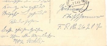 Wermsdorf Jagdschloß feldpgl1943 187.354