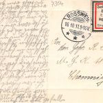 Rosswein i.Sa., Alte Häuser, mit Feldpostvignette feldpgl1911 187.495