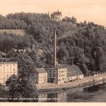 Waldheim i.Sa. Partie an der Zschopau mit "Goldener Höhe" ngl 187.498