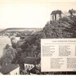 Leisnig Panorama Fotokarte mit Leisniger Volkslied ngl 187.593