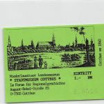 Cottbus Stadtmuseum 1 Eintrittskarte ngl 187.616