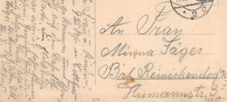 Cottbus Am Schloß feldpgl1916 187.628