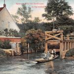 Kannomühle mit Schleuse im Spreewald bahnpgl1910 187.759