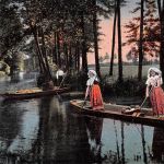 Spreewald Auf der Fahrt nach Lübbenau gl1920 187.839