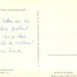 Elsterwerder HO-Gaststätte und Hotel "Europäischer Hof" ngl 187.966