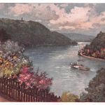 A Linz/Donau Donaupartie Künstlerkarte ngl 188.005