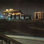 GR Griechenland Athen Akropolis bei Nacht ngl 188.023