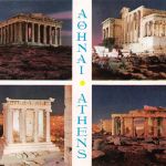 GR Griechenland Athen Akropolis Mehrbildkarte ngl 188.024