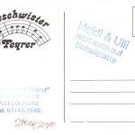 Autogrammkarte Geschwister Feyrer ohne Unterschrift ngl 188.070