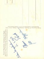 Autogrammkarte Terzett Wegscheider Rückseitig mit Autogramm ngl 188.074