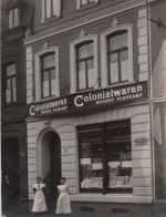 Hamburg Colonialwaren August Flaskamp FotoKarte ngl 188.121