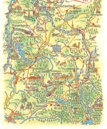 Landkarten-AK Vogtland III ngl 188.257