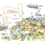 Landkarten-AK Ostsee II ngl 188.260