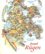 Landkarten-AK Insel Rügen ngl 188.264