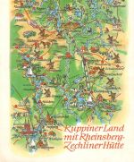 Landkarten-AK Insel Rügen ngl 188.266
