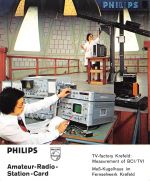 Werbung Philips Amateur-Radio-Staion-Card ngl 188.270