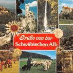 Schwäbische Alb Mehrbildkarte ngl 188.623