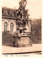 Fulda Flora Vase und Stadtsaal gl1938 188.901