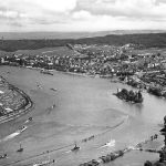 Bingen a.R. mit Mäuseturm und Ruine Ehrenfels ngl 189.001