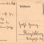 Dresden Am Japanischen Palais Künstlerkarte gl1920 189.411