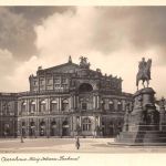 Dresden Opernhaus König Johann Denkmal gl1939 189.570