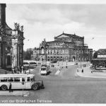 Dresden Blick von der Brühlschen Terrasse ngl 189.575