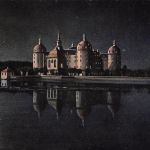 Moritzburg Jagdschloß bei Nacht ngl 189.813