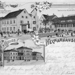 Neckarhausen Litho Mehrbildkarte gl1905 190.090