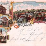 Gauangelloch Litho Mehrbildkarte gl1900 190.093