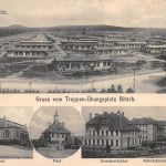 Bitsch Truppen-Überungsplatz Mehrbildkarte gl1912 190.174