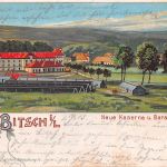 Bitsch Litho Neue Kaserne und Baracken gl1903 190.194