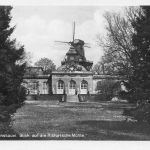 Potsdam - Sanssouci Blick auf die Historische Windmühle ngl 190.213