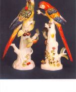 Meissen a. Elbe Schauhalle Papageien ngl 190.812