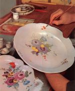 Meissen a. Elbe Schauhalle Aufglasmalerei ngl 190.813