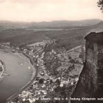Königstein (Sachsen) Blick von der Festung gl 191.006