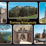 Königstein (Sachsen) Mehrbildkarte gl1998 191.012