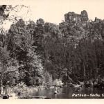 Rathen (Sächsische Schweiz) Amselsee gl1956 191.071