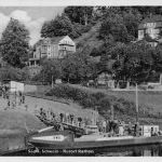 Rathen (Sächsische Schweiz) Teilansicht gl1953 191.073