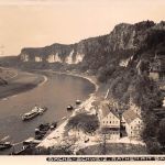 Rathen (Sächsische Schweiz) mit Basteiwände gl1931 191.081