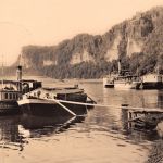 Rathen (Sächsische Schweiz) An der Elbe gl1961 191.095