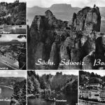 Sächsische Schweiz Mehrbildkarte gl1973 191.101