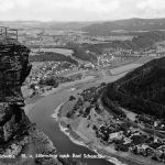 Bad Schandau Blick vom Lilienstein gl 191.228