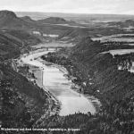 Bad Schandau Blick vom Gr. Winterberg gl1959 191.237