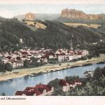 Bad Schandau mit Schrammsteinen ngl 191.240