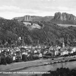 Bad Schandau mit Falkenstein gl1959 191.243