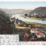 Bad Schandau mit Lilienstein gl1902 191.265