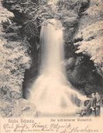 Sächs. Schweiz Lichtenhainer Wasserfall gl1905 191.360
