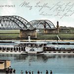 Riesa a.d. Elbe Schiff Kaiser Wilhelm II. gl1913 191.516