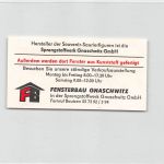 Großwelka Sauriergarten Eintrittskarte Rückseitig mit Werbung ngl 192.234